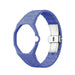Bracelet biocéramique - 3 heures Swatch Royal Pop (bleu)