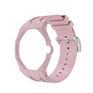 Bracelet silicone - 3 heures Swatch Royal Pop (rose)