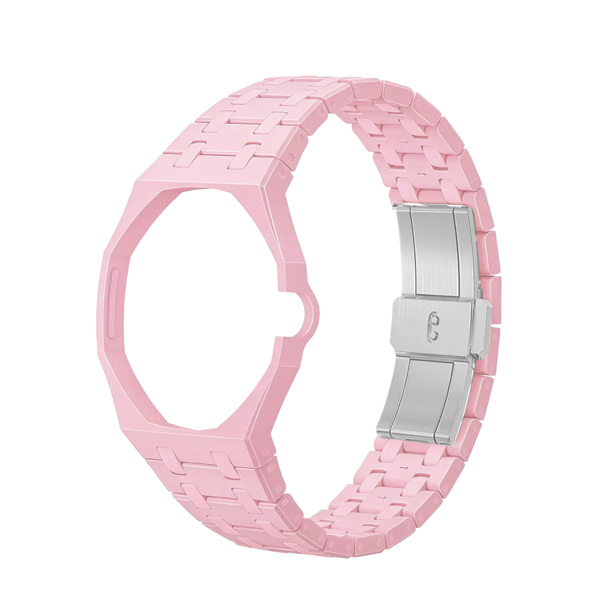 Bracelet biocéramique - 3 heures Swatch Royal Pop (rose)