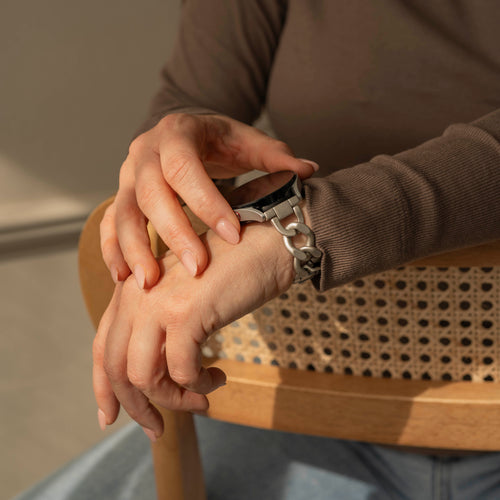 Bracelet chaîne acier Polar Ignite (lumiére stellaire)