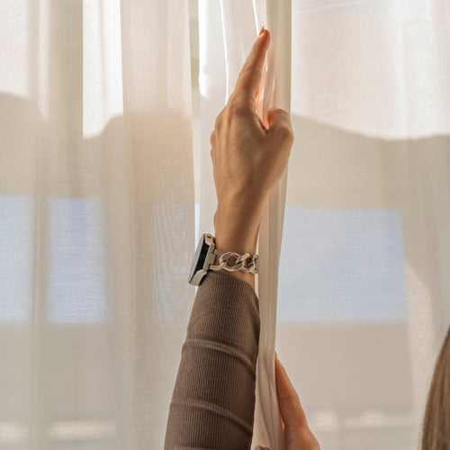 Bracelet chaîne acier Polar Ignite (lumiére stellaire)