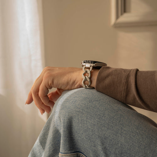 Bracelet chaîne acier Polar Ignite (lumiére stellaire)