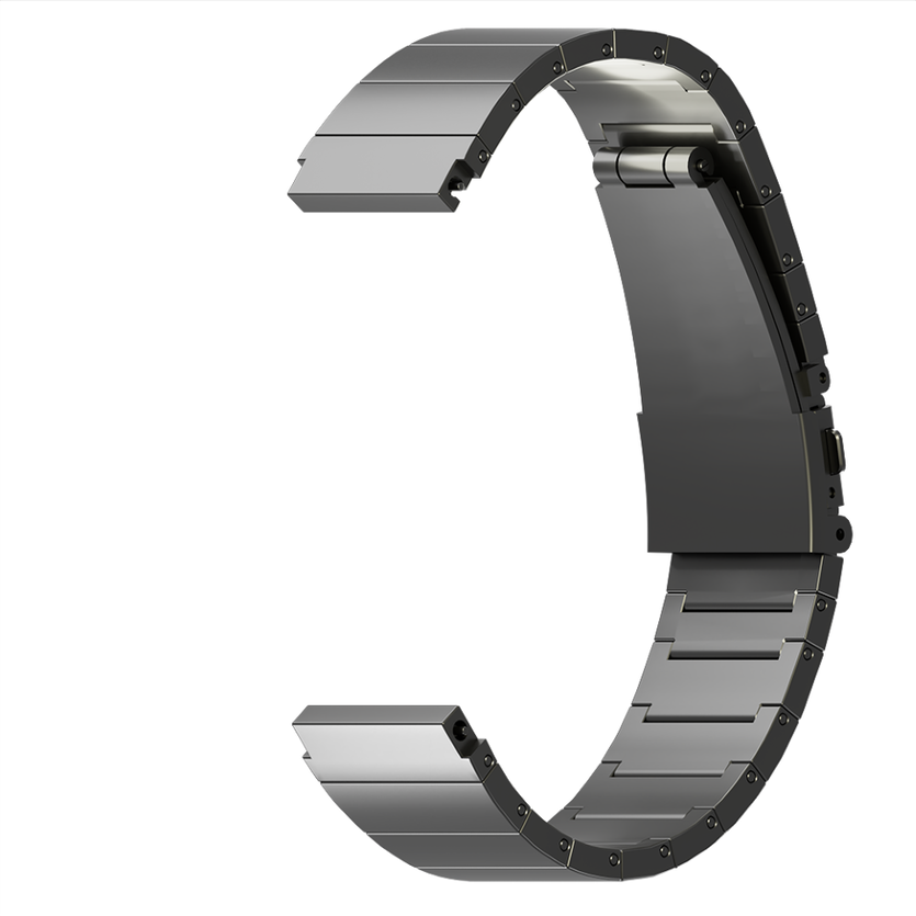 Bracelet titane 'Deluxe' Amazfit Bip 6 (graphite)