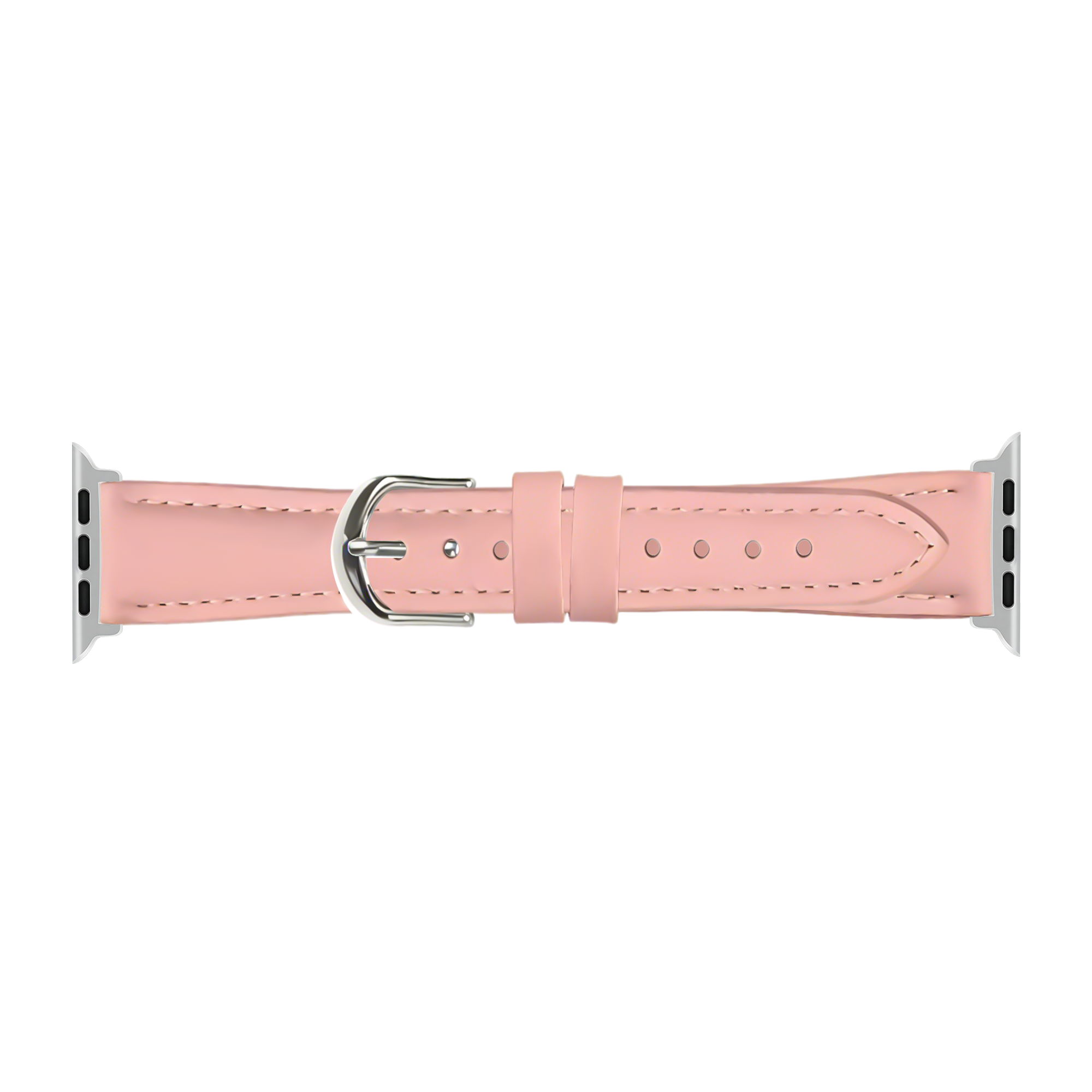 Bracelet cuir 'Slimfit' Apple Watch (rose)