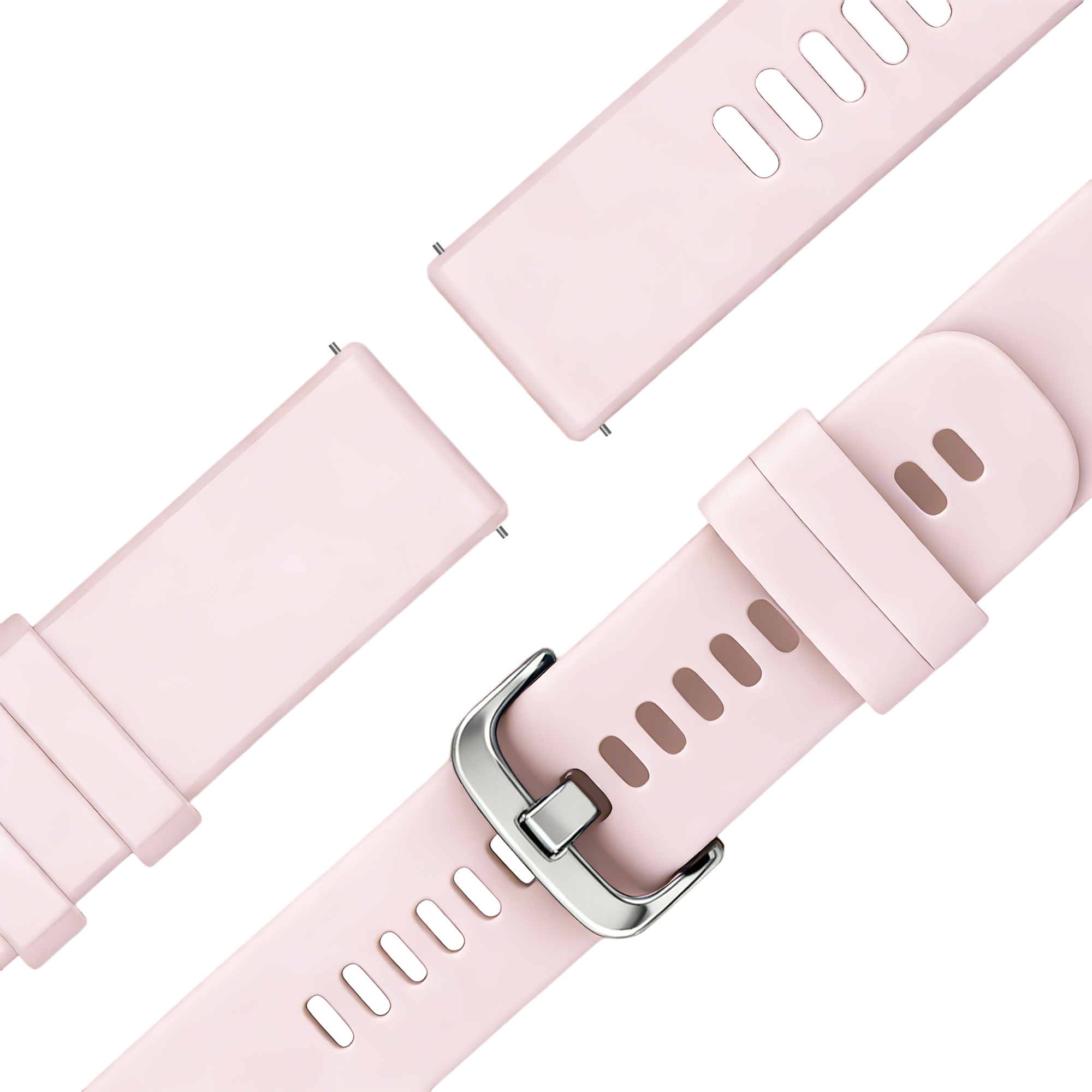 Bandz Bracelet silicone 'Classic' Garmin Venu 4 - 41mm (rose clair)