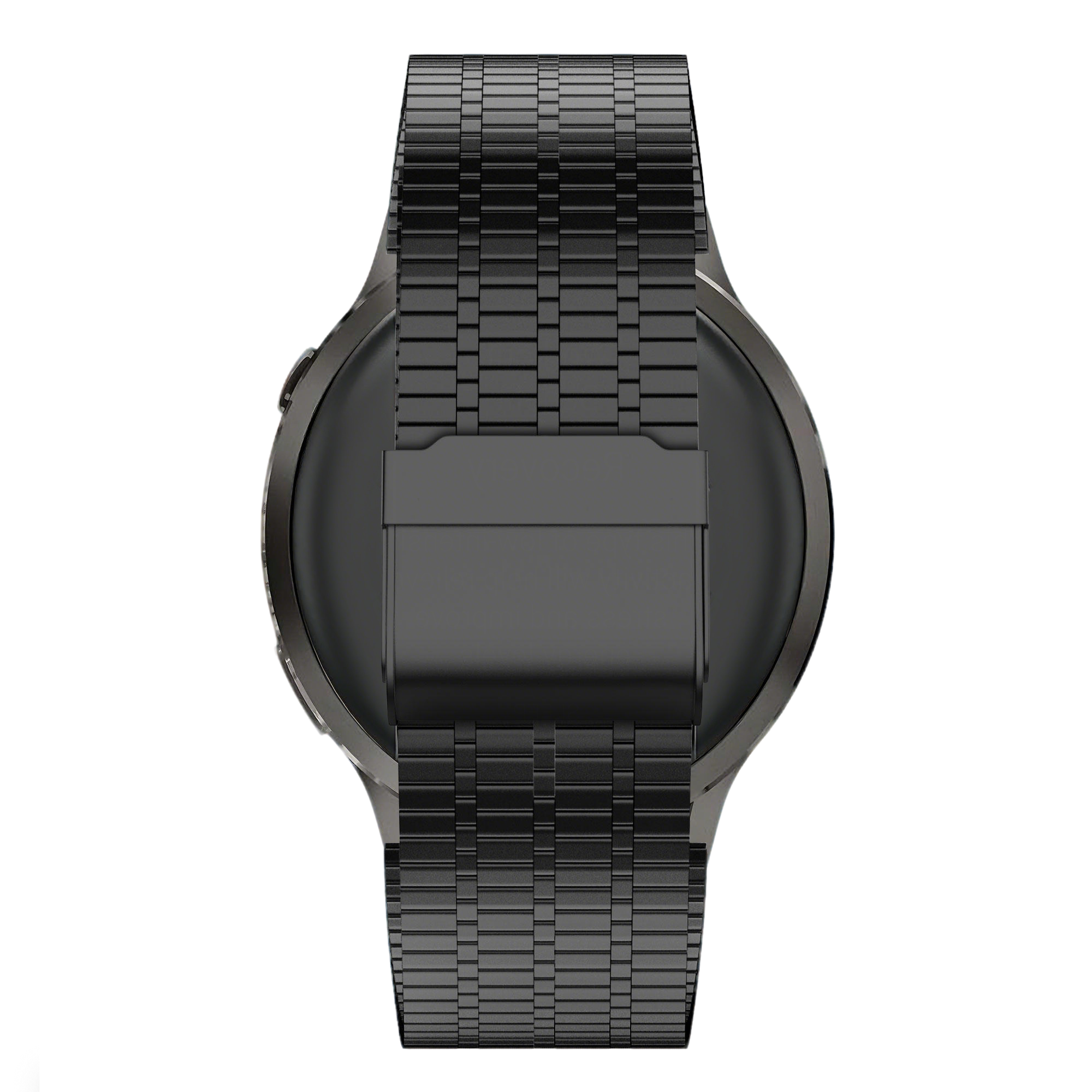 Bandz Bracelet acier ajustable Alpine Garmin D2 Air X15 (noir)