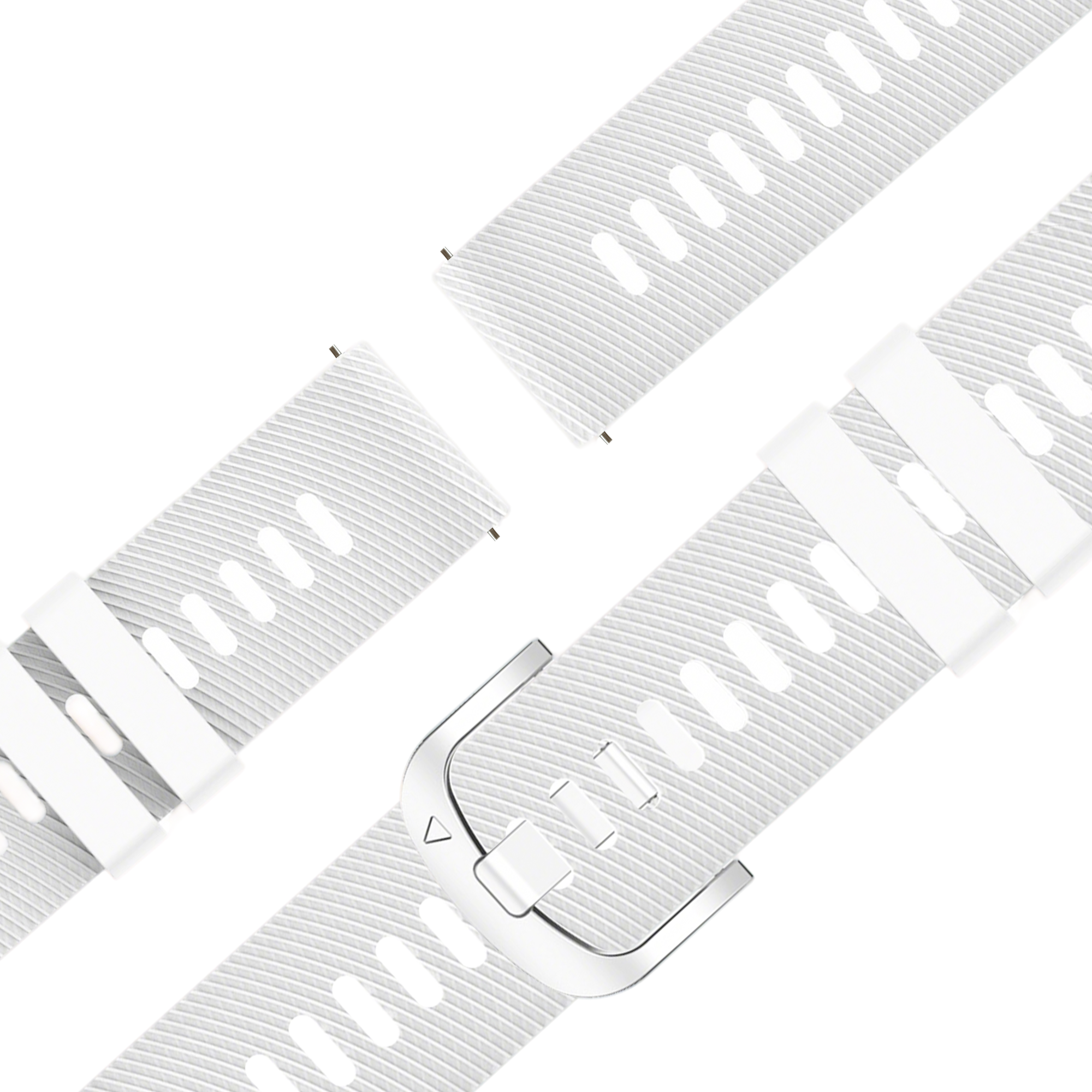 Bandz Bracelet silicone 'Deluxe' Garmin Forerunner 265s (blanc)
