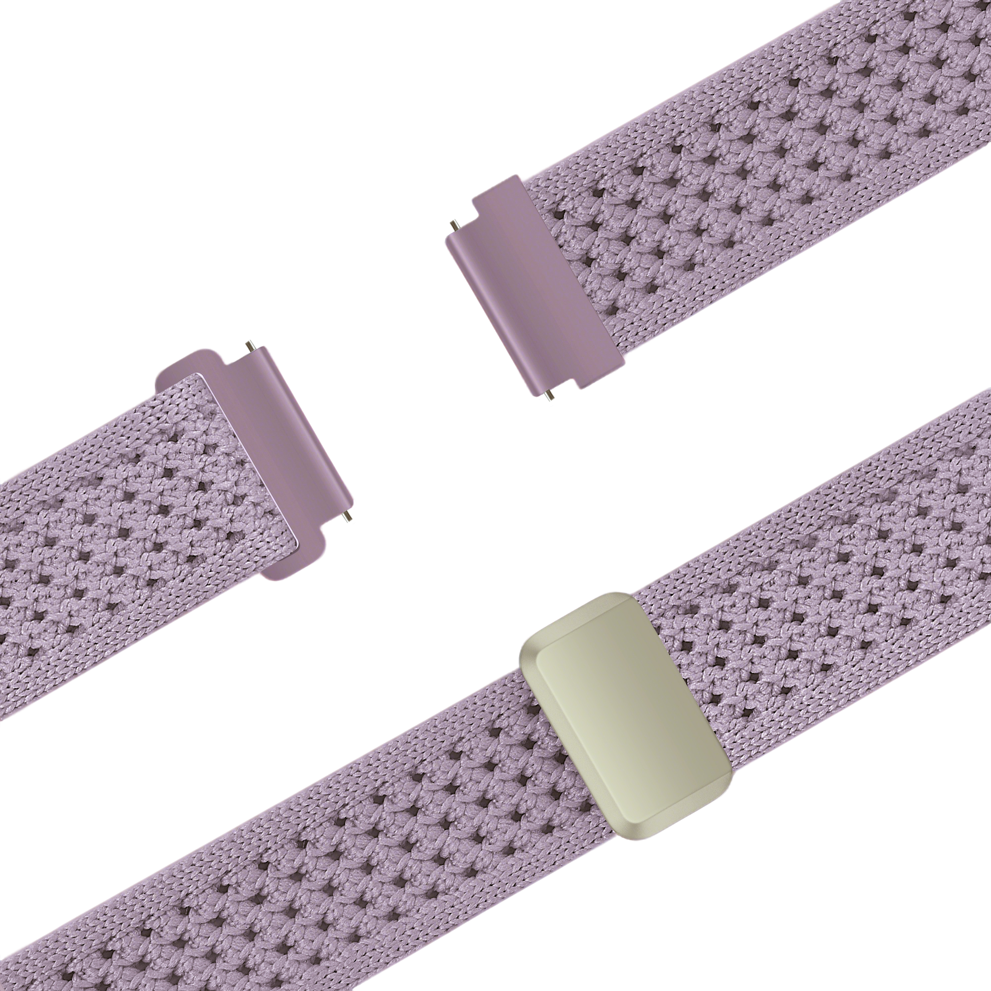 Bandz Fossil Gen 6 - 42mm Vintage Nylon Strap (Light Purple)