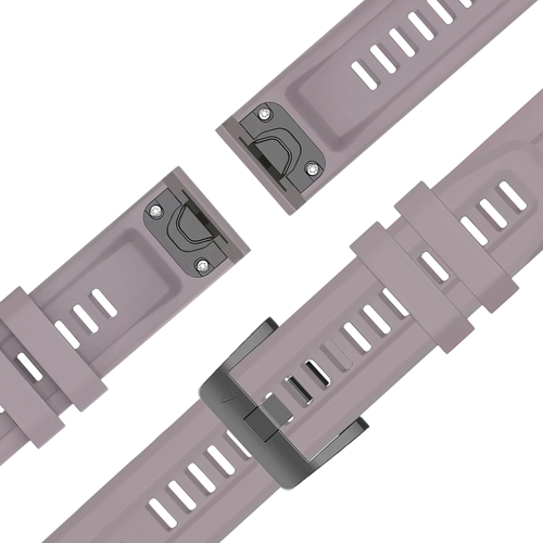 Bandz Garmin D2 Charlie Silicone Strap 'Classic' (Lavender Grey)