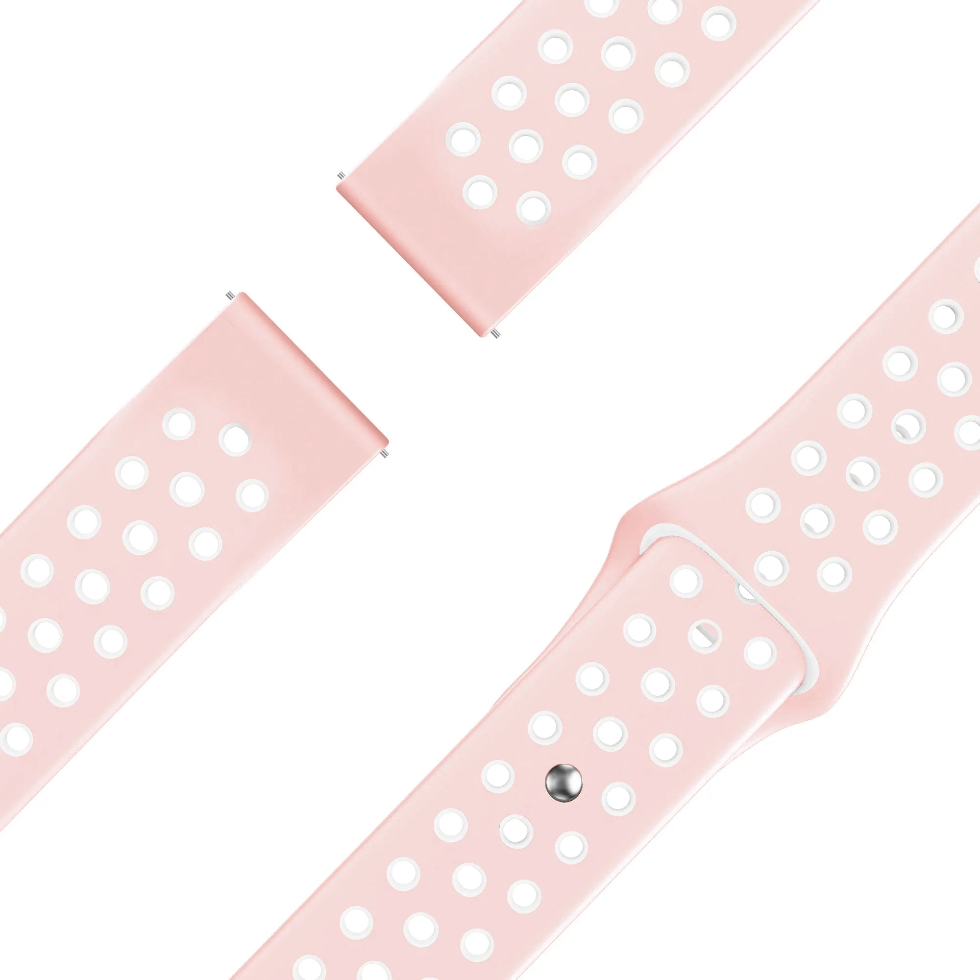 Bandz Bracelet sport 'Deluxe' Garmin Forerunner 170 (rose/blanc)