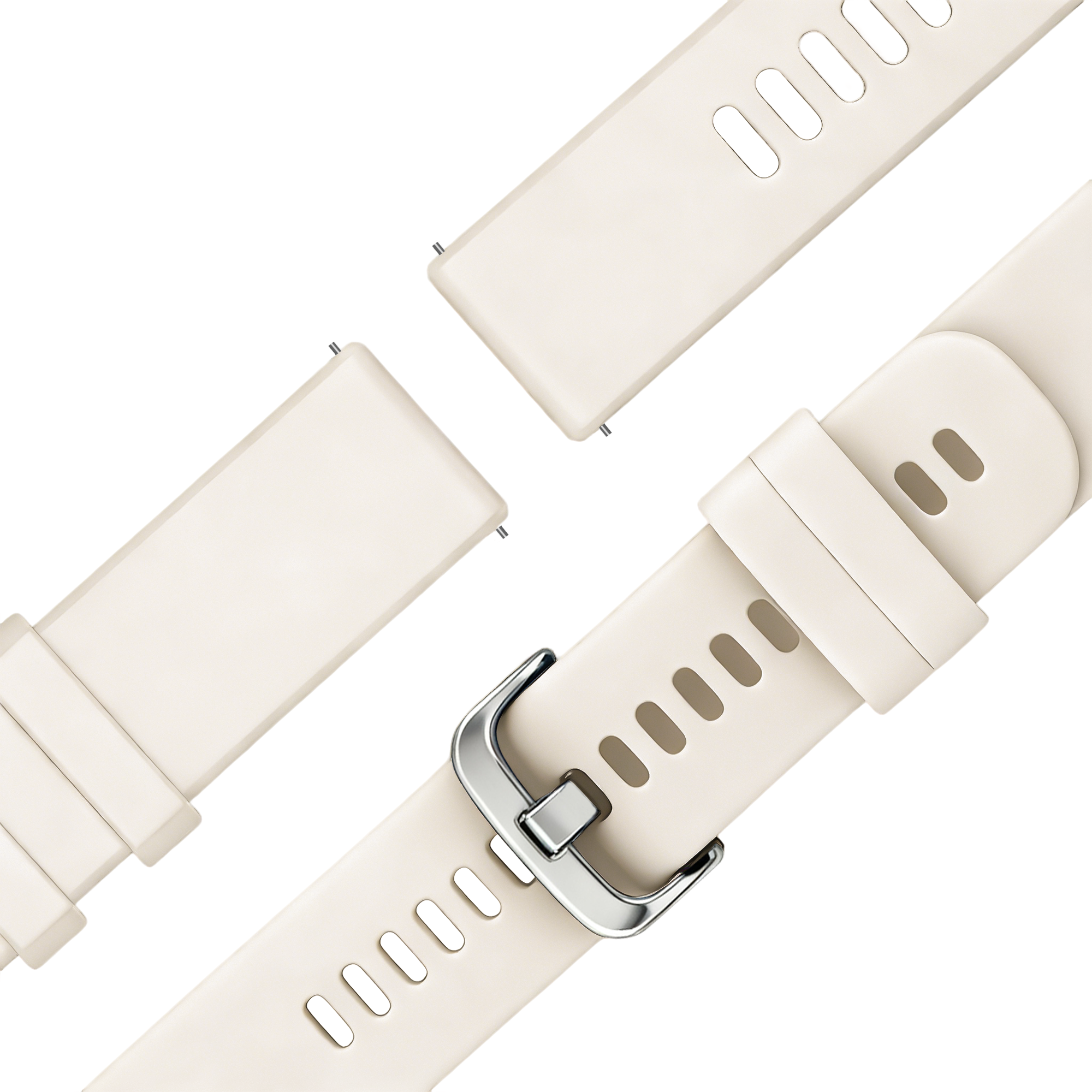 Bandz Garmin Venu 2s Silicone Strap 'Classic' (Starlight)