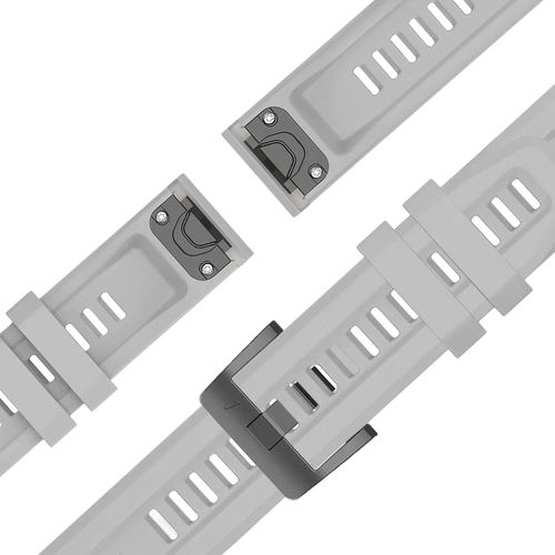 Bandz Garmin Forerunner 970 Silicone Strap 'Classic' (Grey)