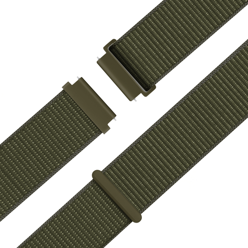 Bandz Bracelet nylon Garmin Vivomove Luxe (olive)