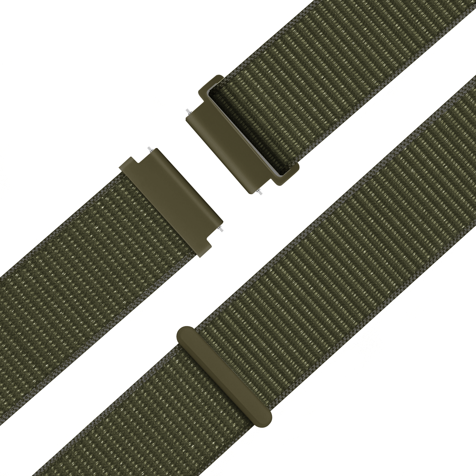 Bandz Bracelet nylon Garmin Vivomove Luxe (olive)