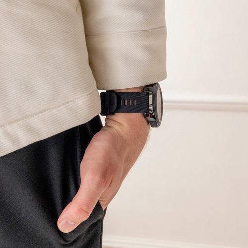 Bracelet silicone Garmin Forerunner 255 (noir)