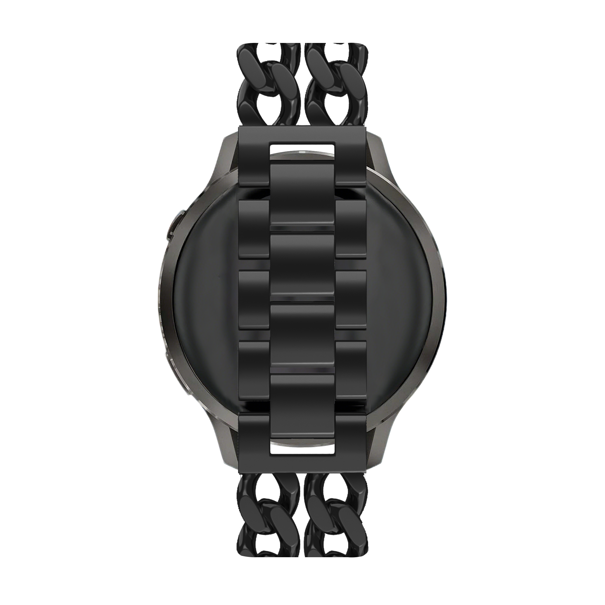 Bandz Bracelet acier 'Double Chains' Polar Ignite (noir)