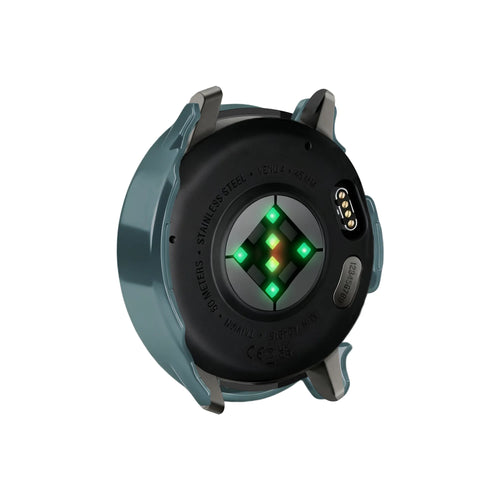 Bandz Protecteur Pc avec verre Garmin Venu 4 - 45mm (verte)