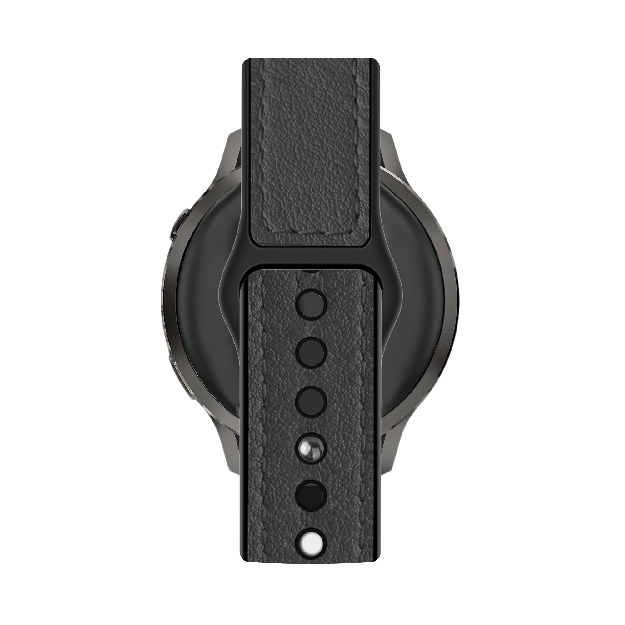 Bandz Garmin Approach J1 Leather Strap 'Hybrid' (Black)