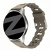 Bandz Amazfit GTS 4 Silicone Strap 'Chains' (Beige-Brown)