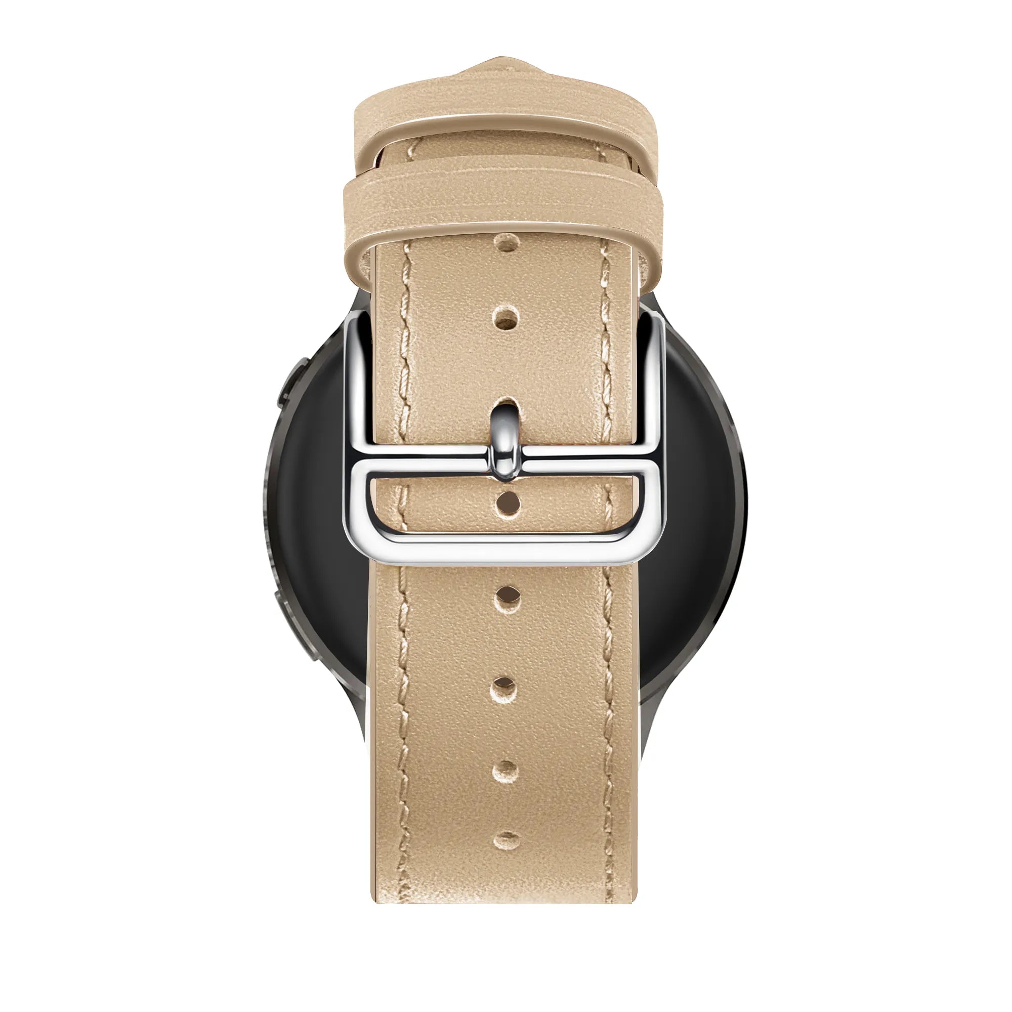 Bandz Bracelet cuir 'Deluxe' Garmin Venu 4 - 41mm (thé au lait)