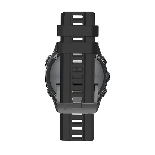 Bandz Bracelet silicone 'Classic' Garmin Fenix 5x / 6x (noir)