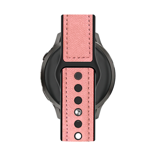 Bandz Garmin Approach J1 Leather Strap 'Hybrid' (Pink)