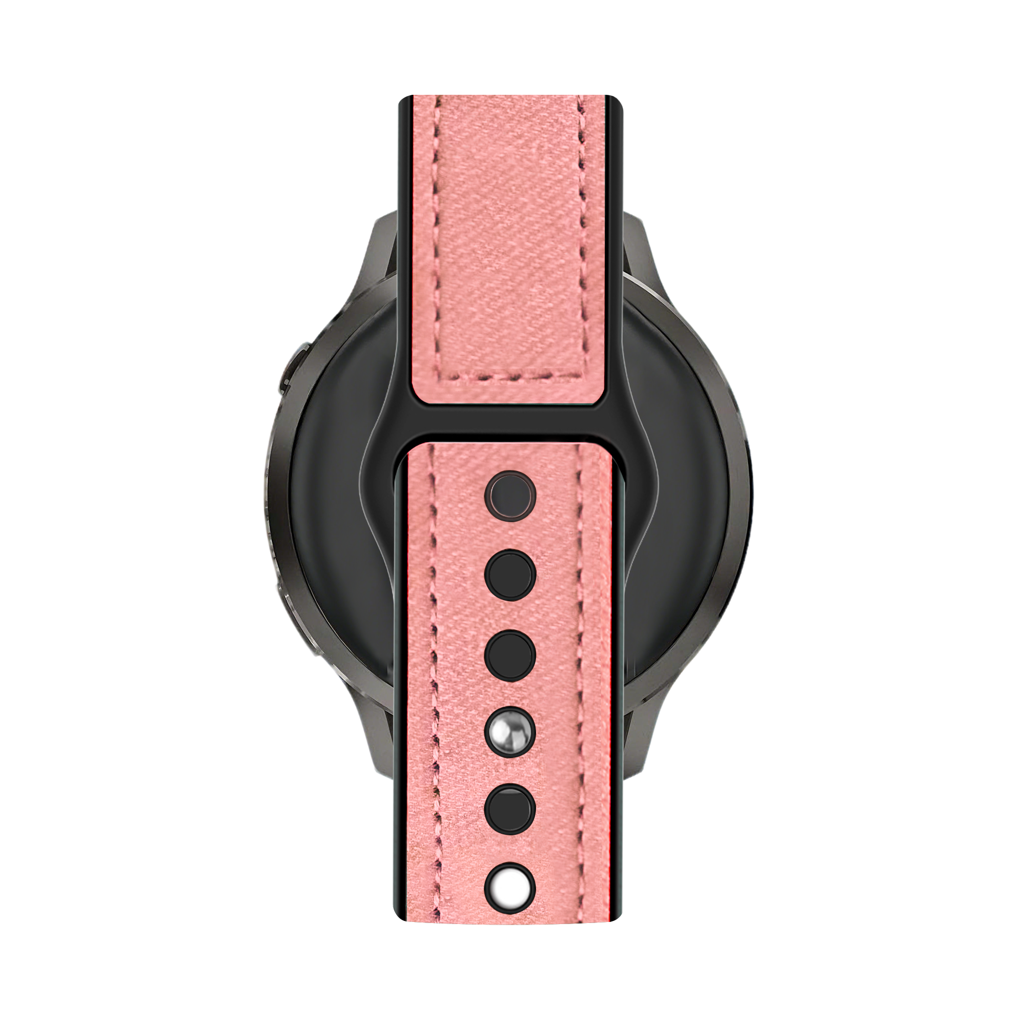 Bandz Garmin Approach J1 Leather Strap 'Hybrid' (Pink)