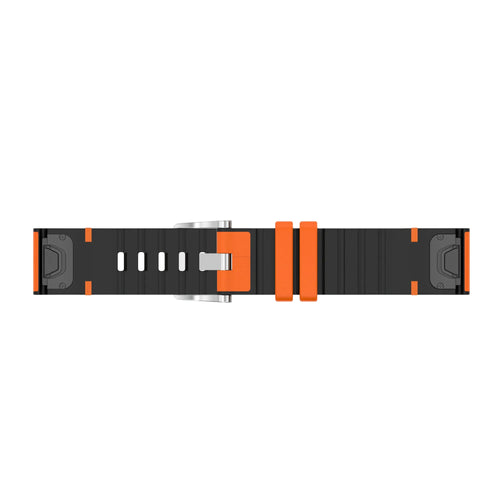 Bracelet cuir hybride Garmin Descent Mk1 (orange)
