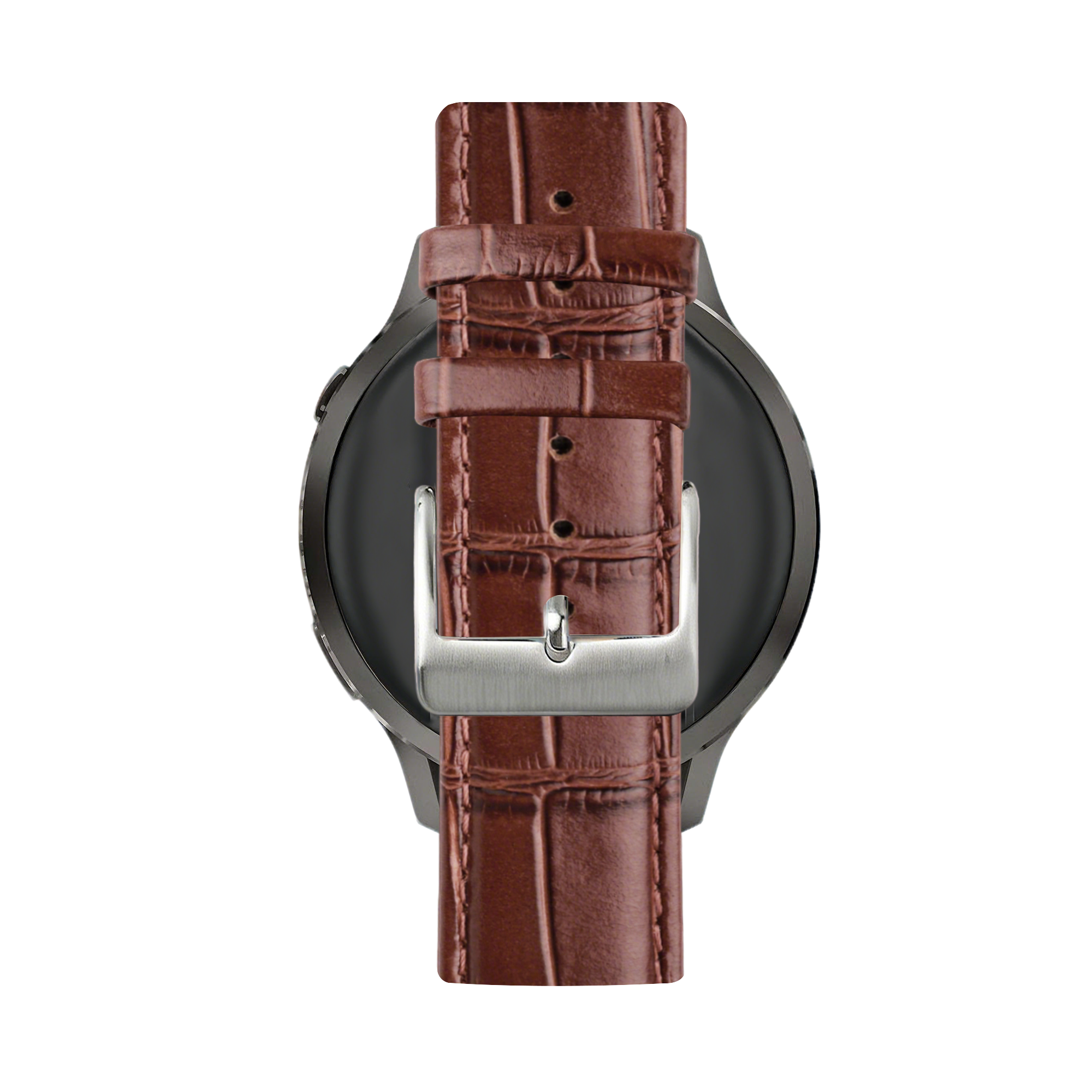 Bandz Garmin Approach J1 Leather Strap Crocodile Grain (Brown)