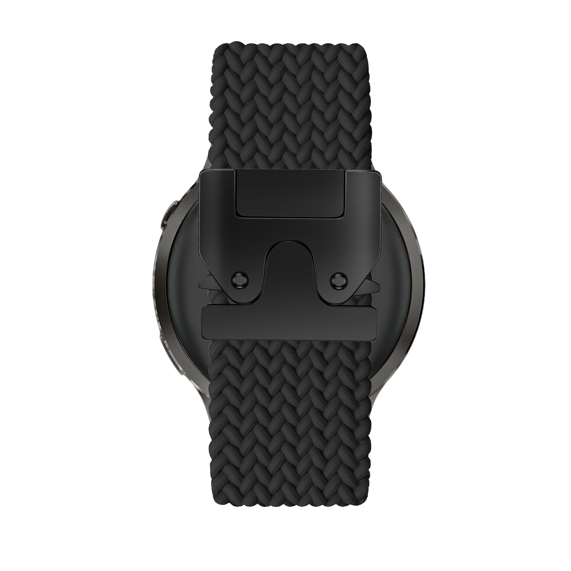 Bandz Garmin Vivoactive 4s Braided Strap 'Parachute' (Black)