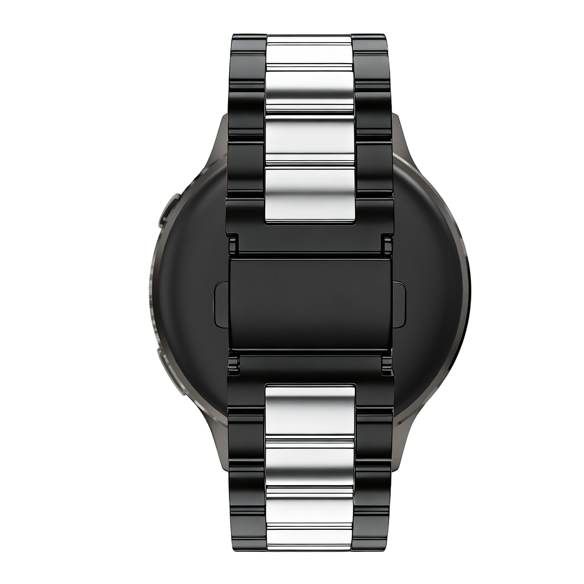 Bandz Bracelet acier 'Classic' Garmin Forerunner 255 (noir argent)