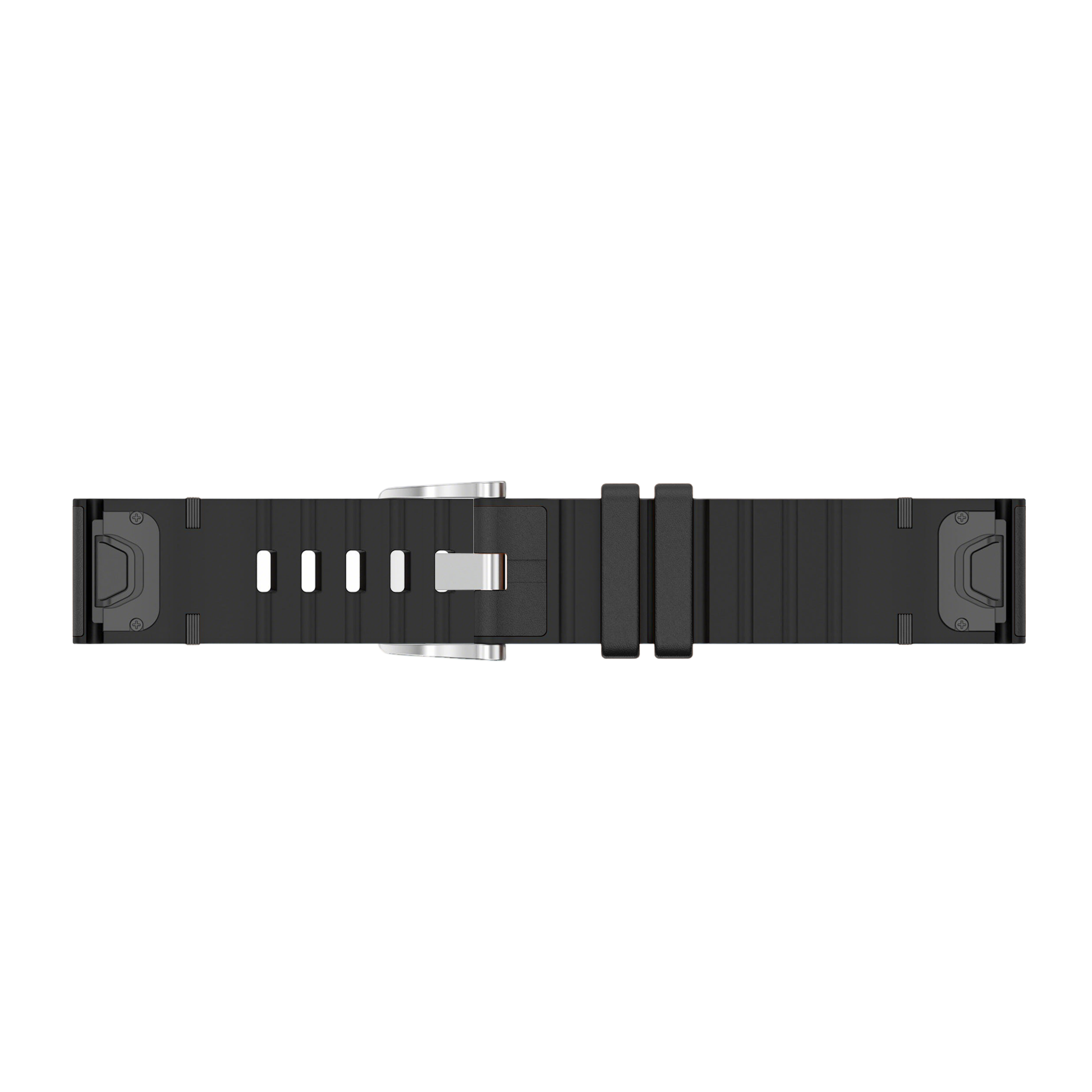 Garmin MARQ Leather Hybrid Strap (Black)