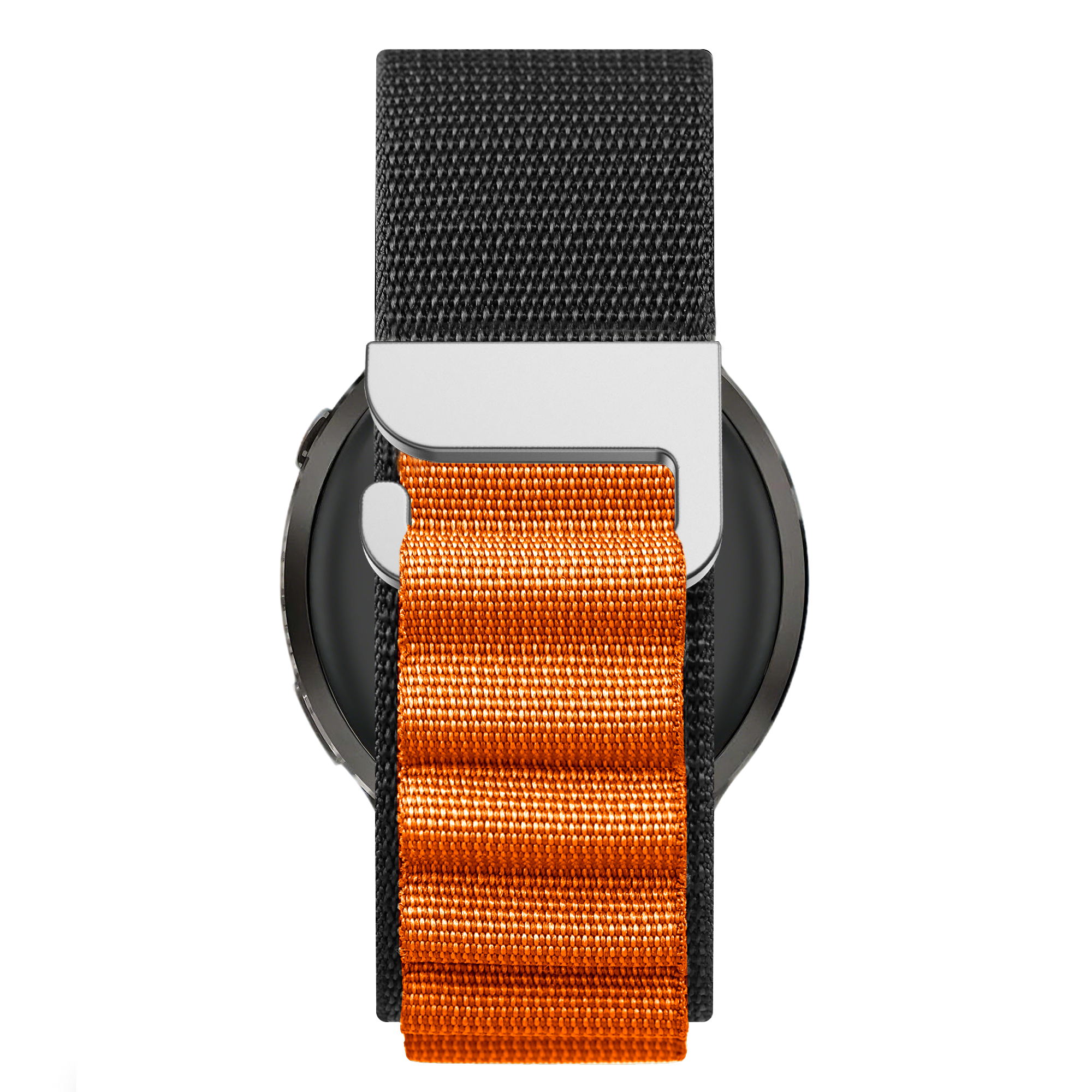 Bandz Garmin Venu 3 Alpine Nylon Strap (Black/Orange)