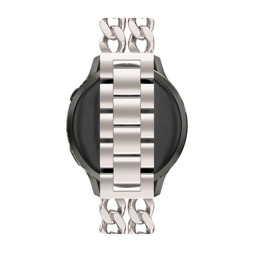 Bandz Polar Ignite Metal Strap 'Double Chains' (Starlight)