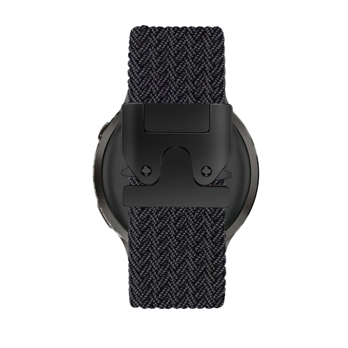 Bandz Bracelet tressé 'Parachute' Garmin Vivoactive 4 (graphite)