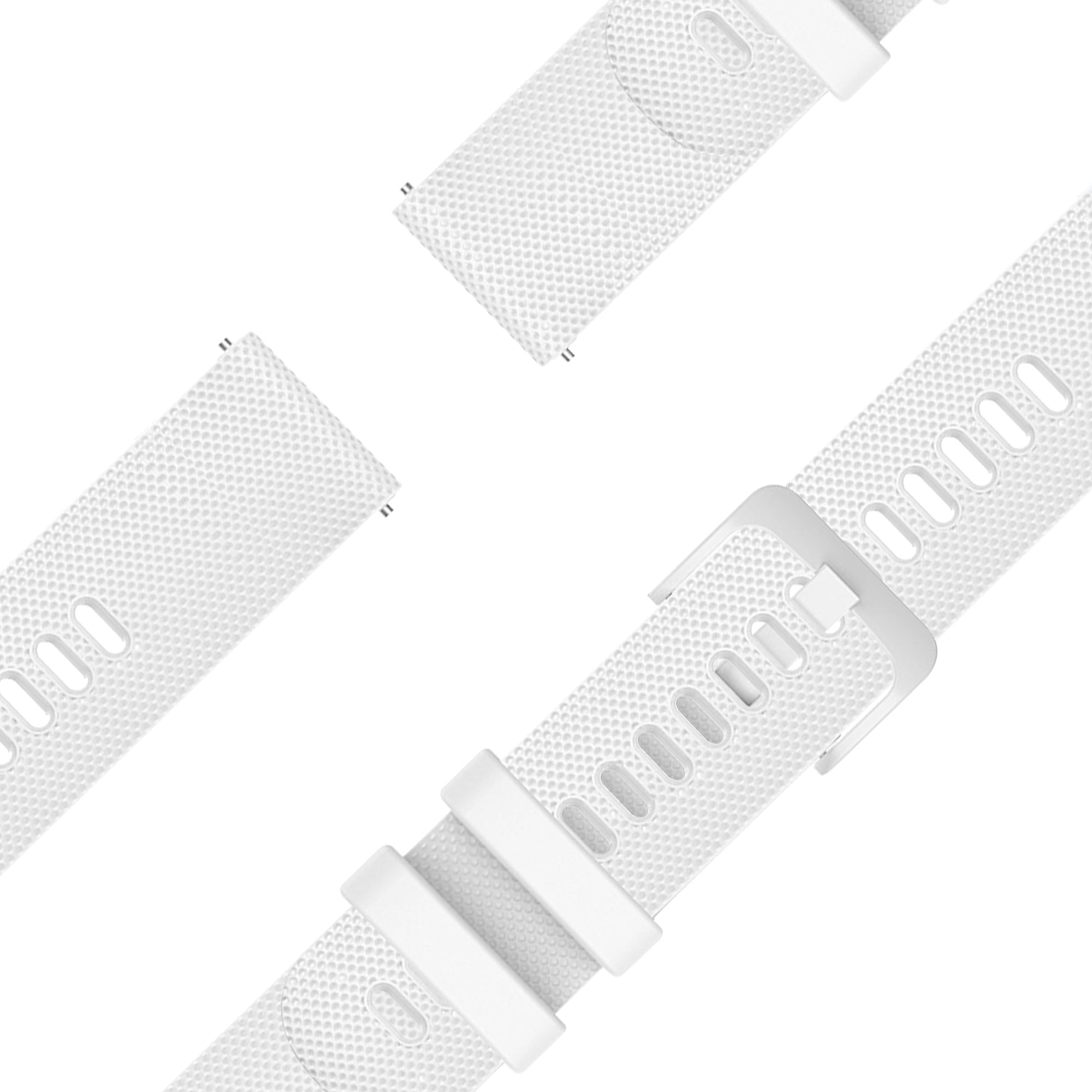 Bandz Garmin Forerunner 645 Silicone Strap 'Premium' (White)