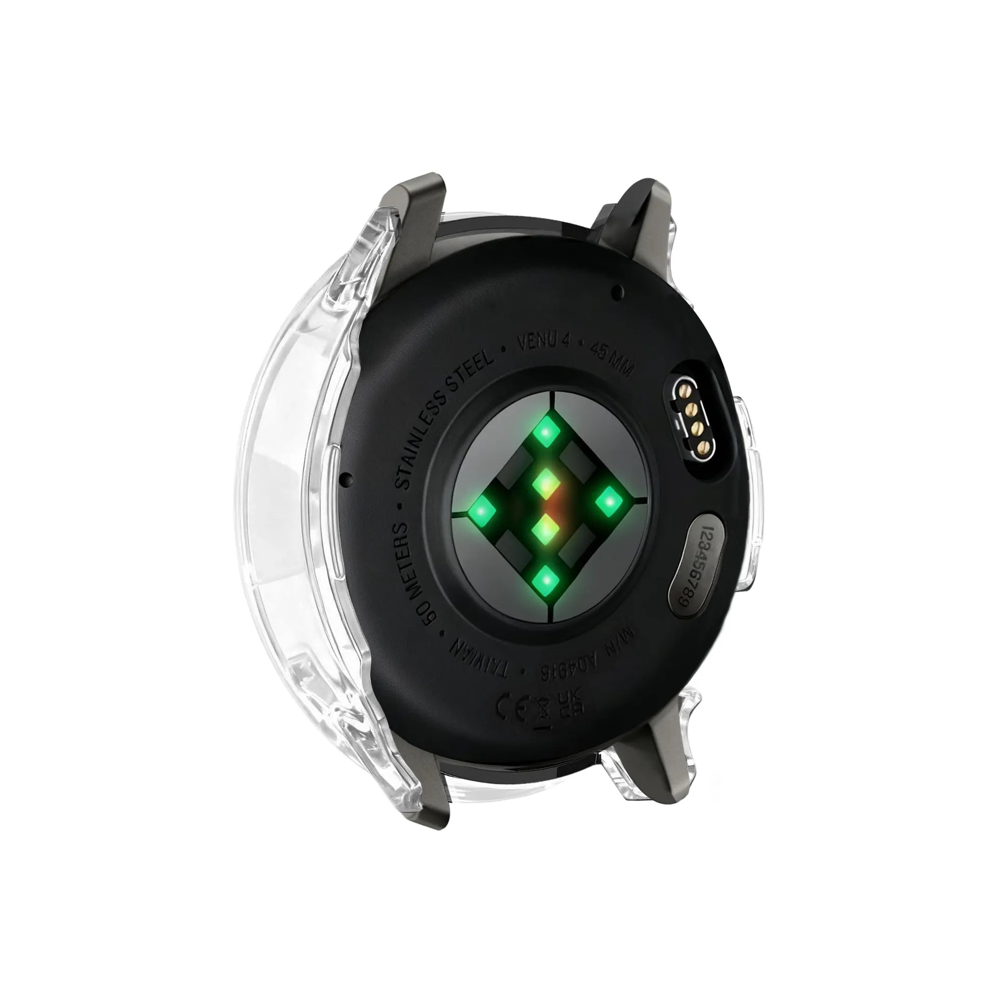 Bandz Protecteur Pc avec verre Garmin Venu 4 - 45mm (transparent)