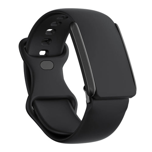 Bracelet silicone compatible avec Whoop 4.0 (noir)
