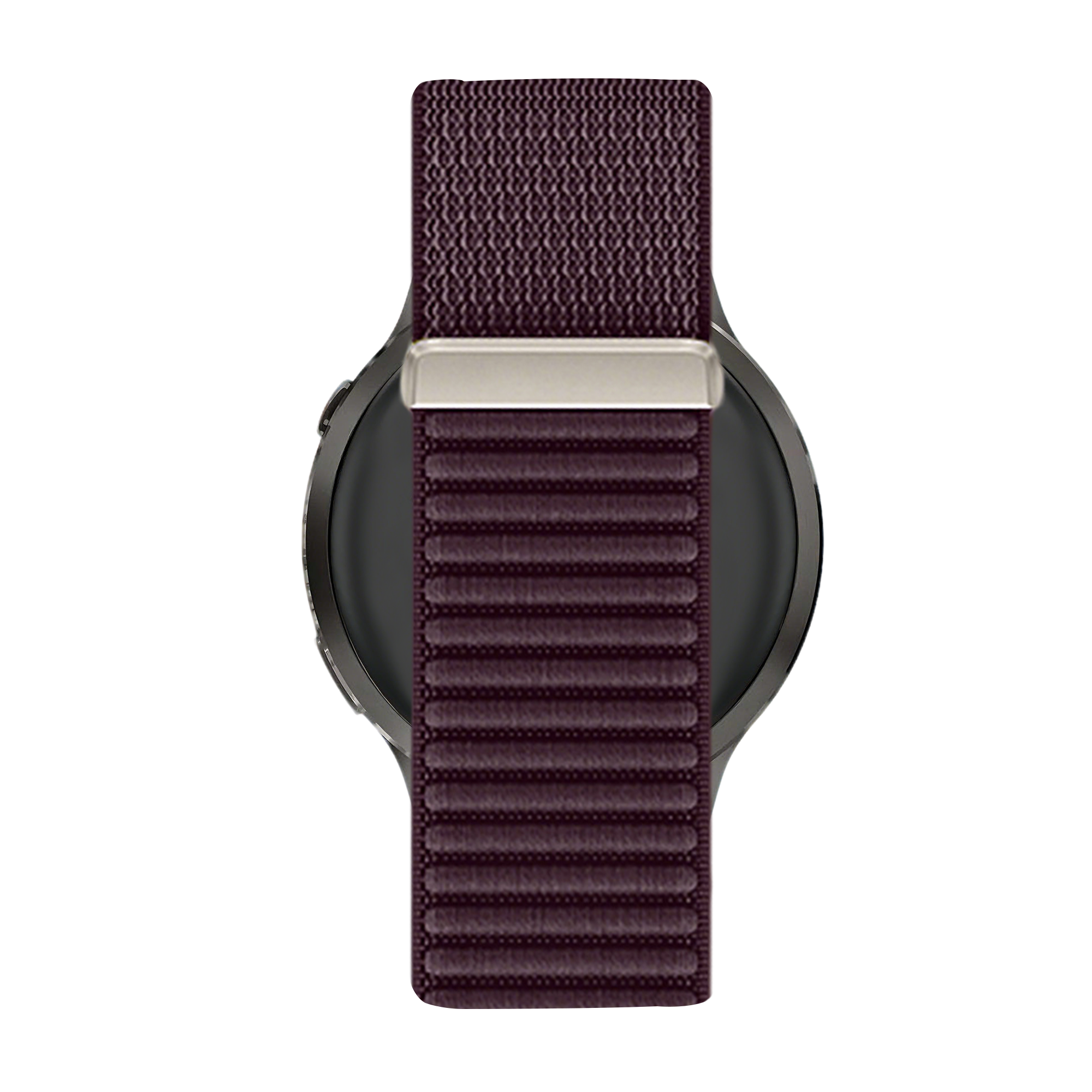 Bandz Garmin Forerunner 265s Nylon Strap 'Wave' (Dark Purple)