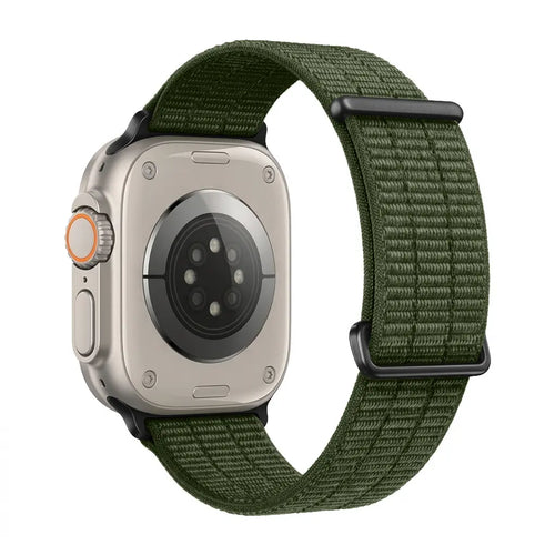Bracelet nylon air Apple Watch (vert foncé)