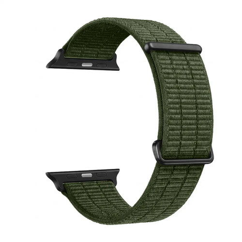 Bracelet nylon air Apple Watch (vert foncé)