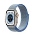 Bracelet nylon Apple Watch Ultra (bleu)