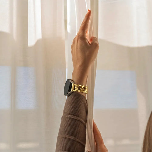 Amazfit GTS 4 Steel Chain Strap (Gold)