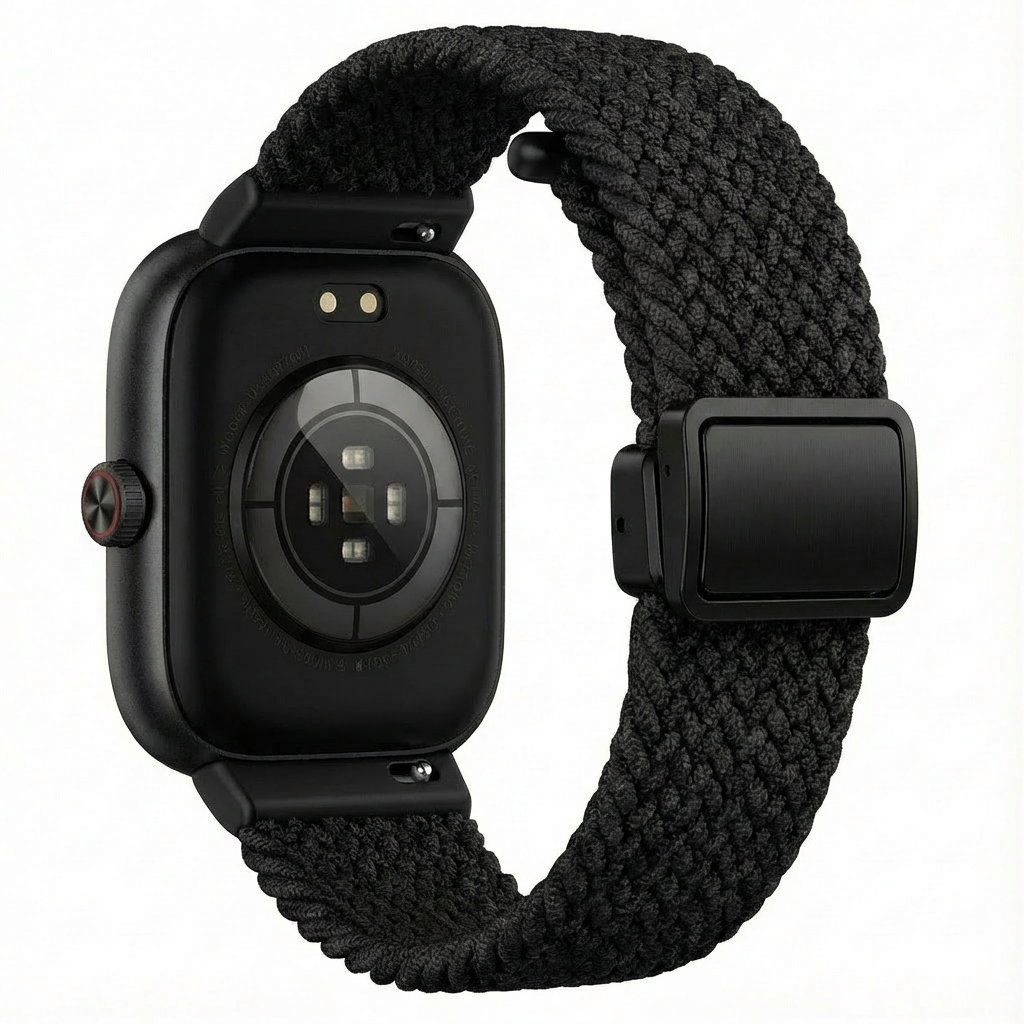 Bracelet tissé avec boucle D-Buckle Redmi Watch 4 (noir)