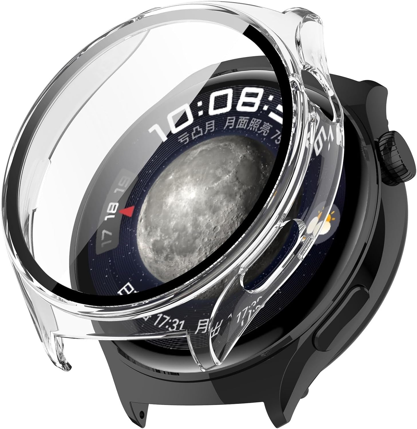 Coque PC avec verre Huawei Watch 4 Pro (verre)