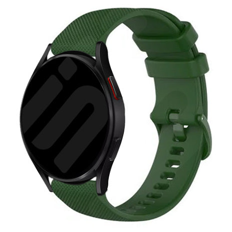 Coros Pace 4 Premium Silicone Strap (Dark Green)