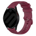 Samsung Galaxy Watch 6 Classic 47mm Premium Silicone Strap (Dark Red)