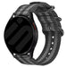 Bracelet nylon avec boucle Amazfit Bip U (Pro) (noir/gris)