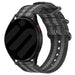 Bracelet nylon á boucle Samsung Galaxy Watch 7 - 44mm (noir/gris)