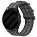 Bracelet nylon á boucle Samsung Galaxy Watch 7 - 40mm (noir/gris)